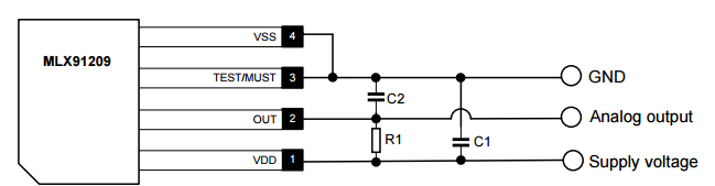 melexis迈来芯MLX91209线性霍尔传感器IC