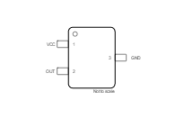 TI美国德州仪器DRV5015电机转速测量霍尔元件开关