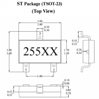 台湾MST美加MH255翻转视频装置唤醒开关微功耗全极霍尔元件