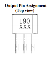 台湾MST美加MH191无刷直流电动机电子换向双极锁存霍尔元件