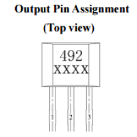 台湾MST美加MH492振动感应线性霍尔元件